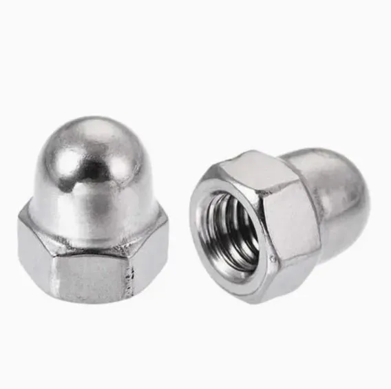 M16 DIN 1587 Stainless Steel Acorn Dome Nuts High Type photo-4
