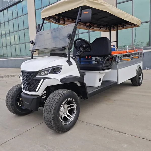 Latest Model Electric Golf Cart With Special Medical Facilities and Additional Stretchers, From the Original Manufacturer for Export Trade photo-5