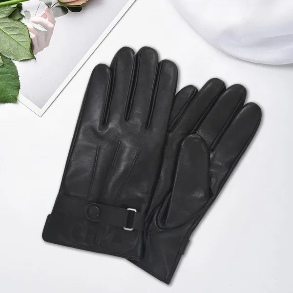 Factory Custom Hot Sale Goat Sheep Skin Leather Glove High Quality Breathable Glove Hands Warm photo-5