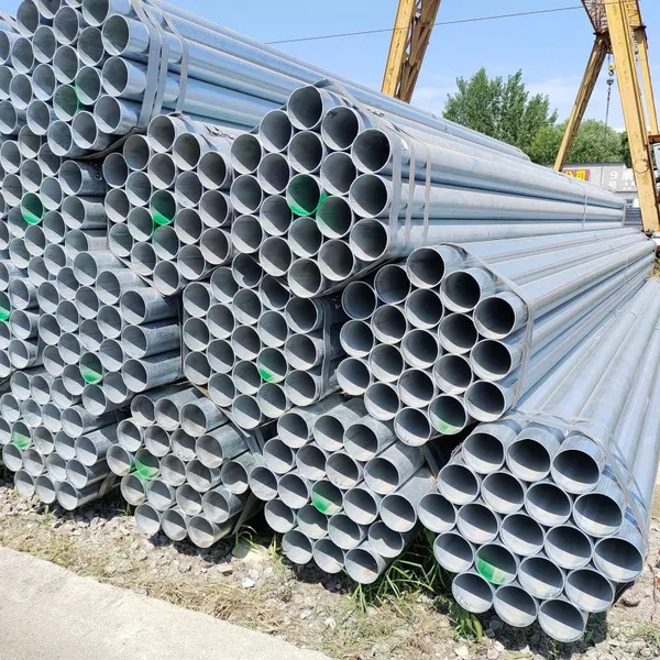 Hot Dipped Galvanized Steel Pipe Q235B Galvanized Round Pipe For Fire Water Pipeline