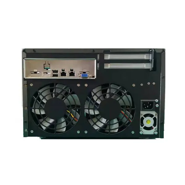 Haisucun Enterprise-level Nas Shared Network Storage, Desktop 8-bay Gigabit Disk Array Storage Server, Suitable for Storing Documents, Pictures, and Videos for Enterprise and Institutional Office Storage photo-2