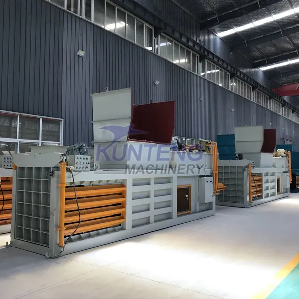 Presse à déchets hydraulique, presse à papier usagé, machine de compression, presse pour textiles et plastiques pour usine de tri des déchets urbains EPC