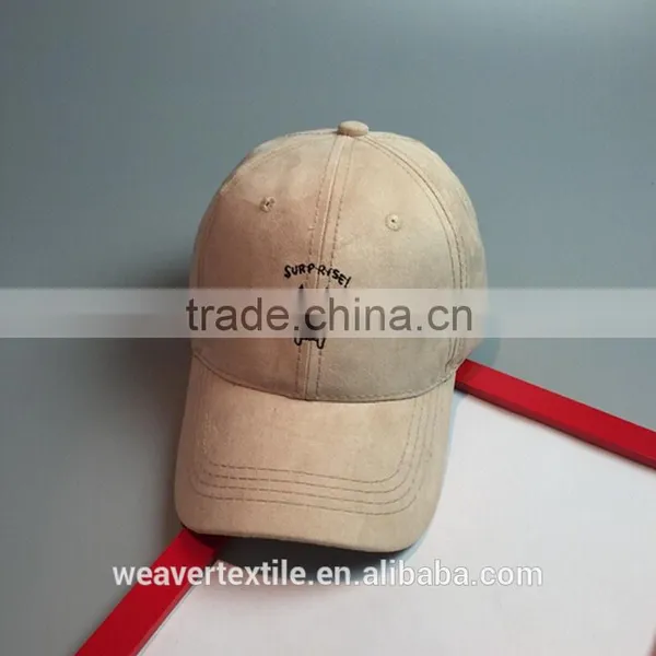 Suede Embroidery Cat Baseball Hats in Stock photo-5