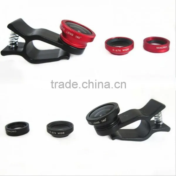 Focus the World Focus Lamp Fisheye Lens Mini Camera Lens 3 In1fisheye Lens Kit photo-2