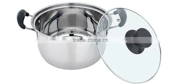 Cookware Set 2016 Cooking Pot Stainless Steel Soup Pot With Handles photo-3