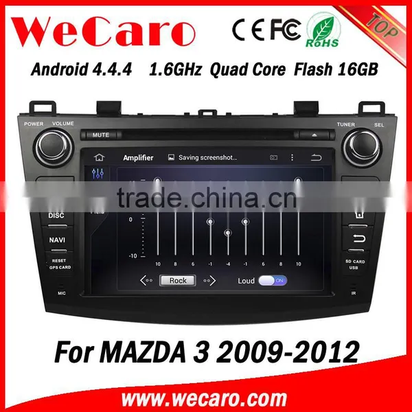 Wecaro in Dash Touch Screen Android 4.4.4 Car Radio Gps Dvd Player for Mazda 3 Car Dvd Navigation 2009 2010 2011 2012 Quality Choice photo-6