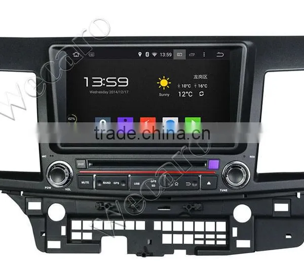 Wecaro 8" Android 4.4.4 Car Dvd Player Quad Core In-dash Dvd Player for Mitsubishi Lancer Car Stereo tv Tuner 2006 - 2012 photo-6