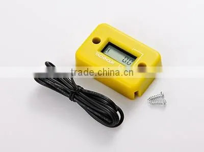 Digital Inductive Waterproof Tachometer Hour Meter Used For Gasoline Engine 2/4 Stroke photo-2