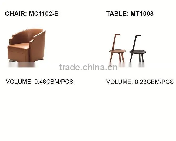 2015 Modern Design High Fashion Home Sofa Top Grain Leather Furniture Living Room MS1210 photo-3