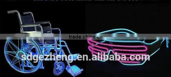 Flashing EL Wire Glasses Glowing in Dark for Party Christmas Halloween Congratualations for Wholesale photo-3