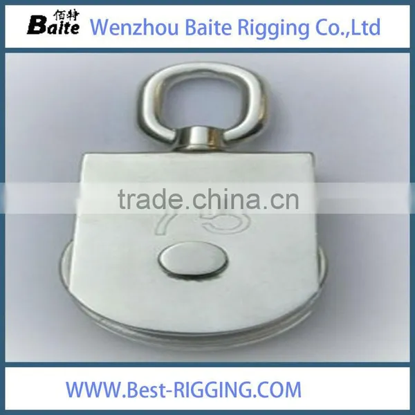 HARDWARE RIGGING NYLON SINGLE RIGID PULLEY ZINC ALLOY photo-3