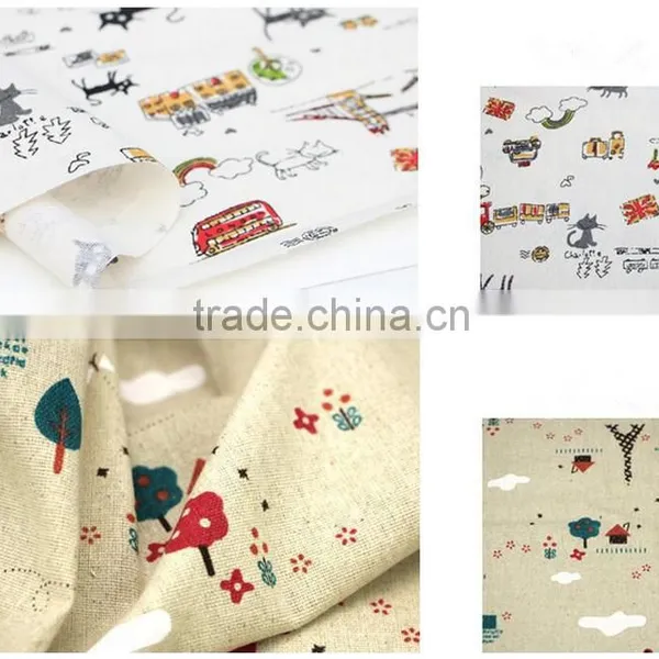 Linen / Cotton Fabric Printed Fabric for Curtain and Spread photo-5