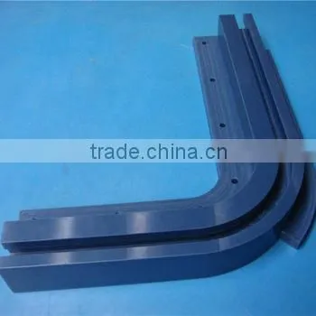 Cnc Machining High Impact Plastic Tivar1000 Uhmwpe Bending Guide Rail photo-6