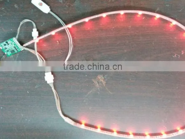 Hot Saling and Made in China Light up Luminous Led Shoe Lamp Belt With PCBA Board photo-2