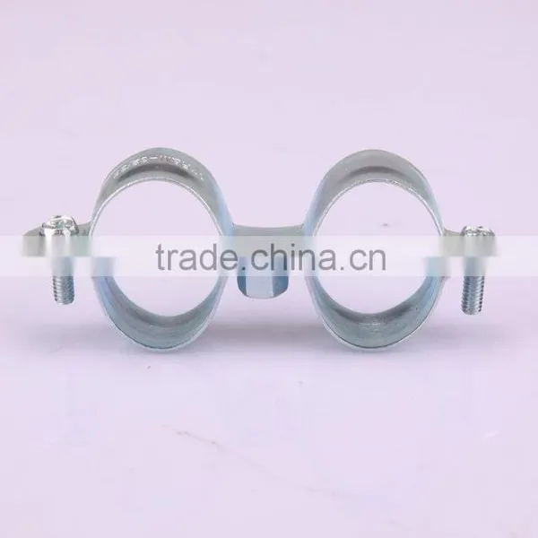 Twin Pipe Clamp Without Rubber