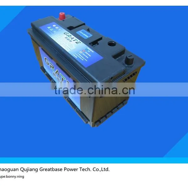 High Quality DIN Standard Maintenance Free Car Battery (N100) 60038-MF--100AH , 12V photo-4