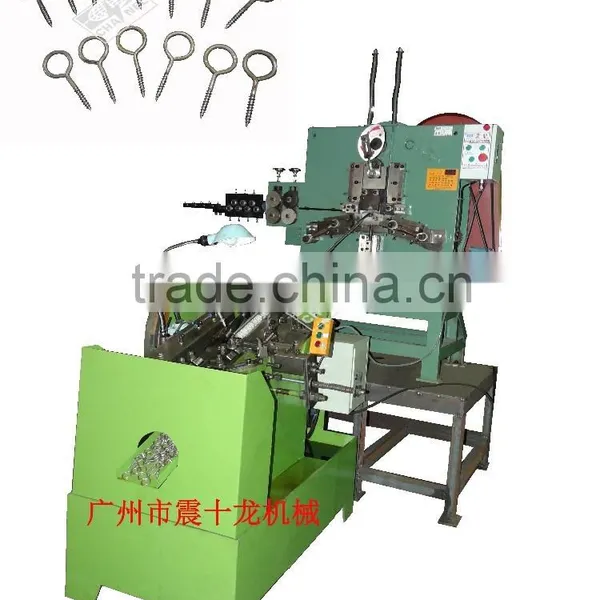 Eye bolts hook making& thread rolling machine