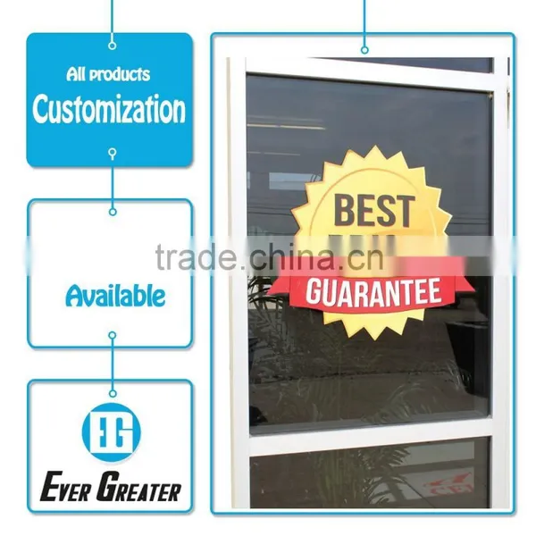 Custom Pvc Car Window Sticker,custom Made Static Cling Decals Stickers Printed Waterproof Decals photo-4