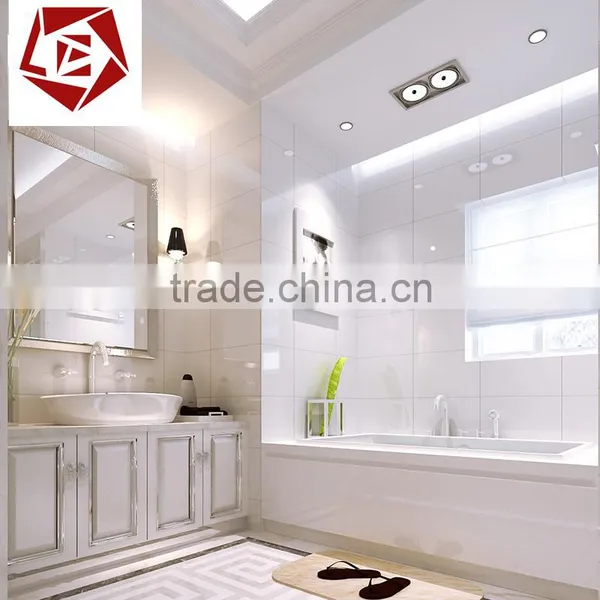 White Bathroom Ceramic Digital Wall Tiles photo-6