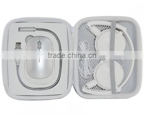 Customize Promotional Wireless Mouse Usb Lamp Headphone Travel Gift Kit photo-2