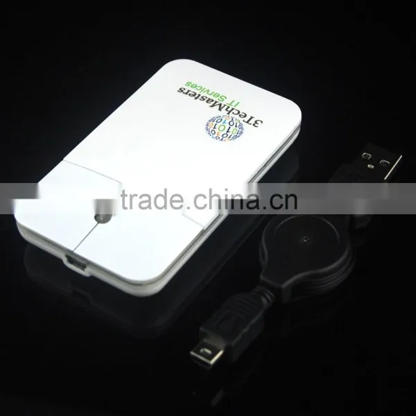 Cheapest Computer Optical Wireless Mouse/retractable Wired Mouse Ultra Slim Mouse With LED That Lights up Your Logo photo-6