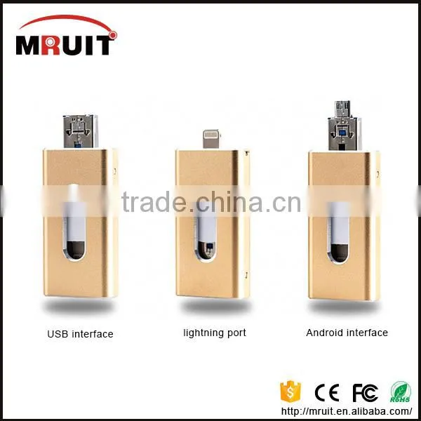 Super Mini Otg Usb 3.0 Flash Drive Otg Usb Flash Drive for Ios and Android photo-3