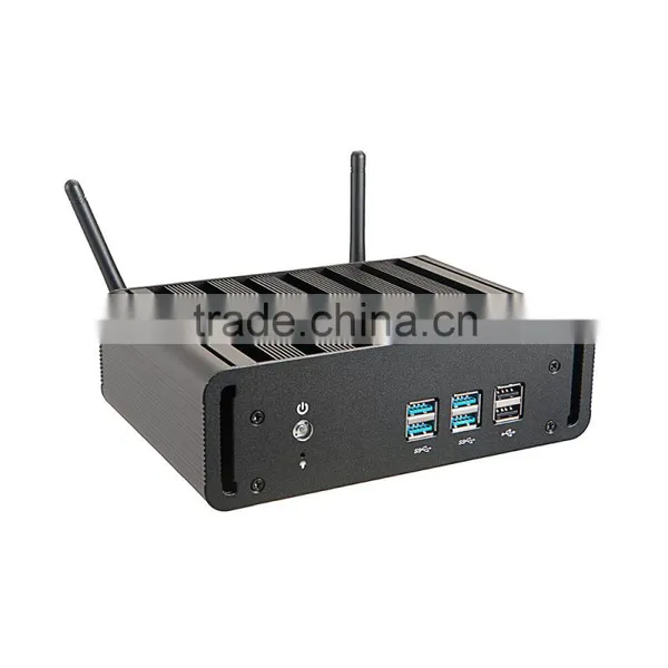 Low Price X31-4500u Thin Mini Itx Fanless i3 Fanless Desktop PC Support MIC 8G RAM 256G SSD photo-3