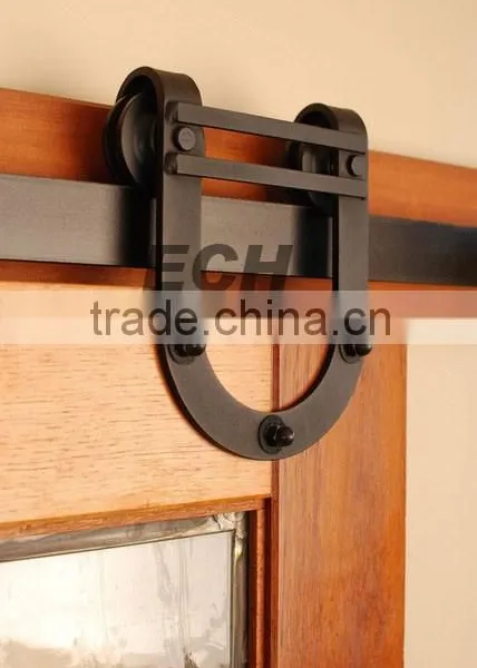 China Supplier Stainless Steel Hanging Rail Pulley photo-3