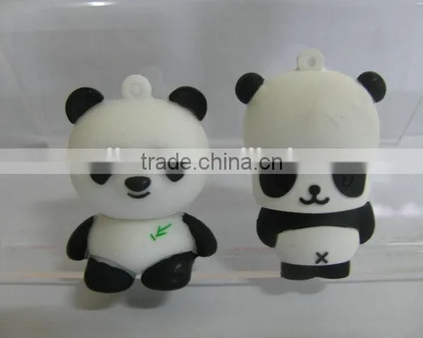Cartoon PVC Panda USB Flash Drive