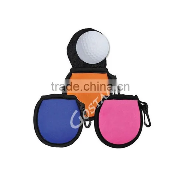 Orange Neoprene Golf Ball Washer photo-3