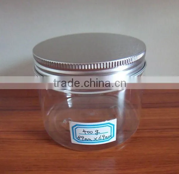 400g Empty Screw Top Pet Food Container