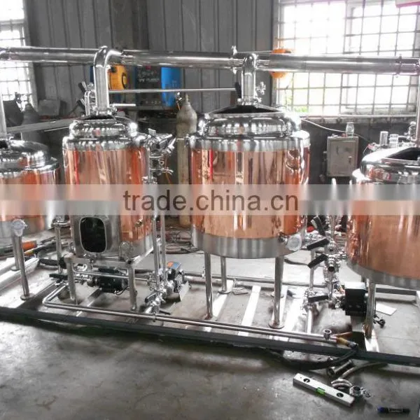 100L Red Copper Bar Beer Machine The Beer Making Machinery for Sale photo-2