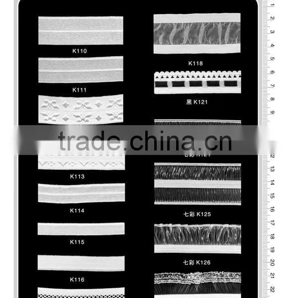 Wholesale Shiny Face Foldover Woven Elastic