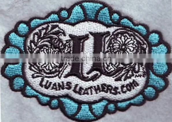Wholesale Direct Factory Oval Shape Embroidery/woven Patches