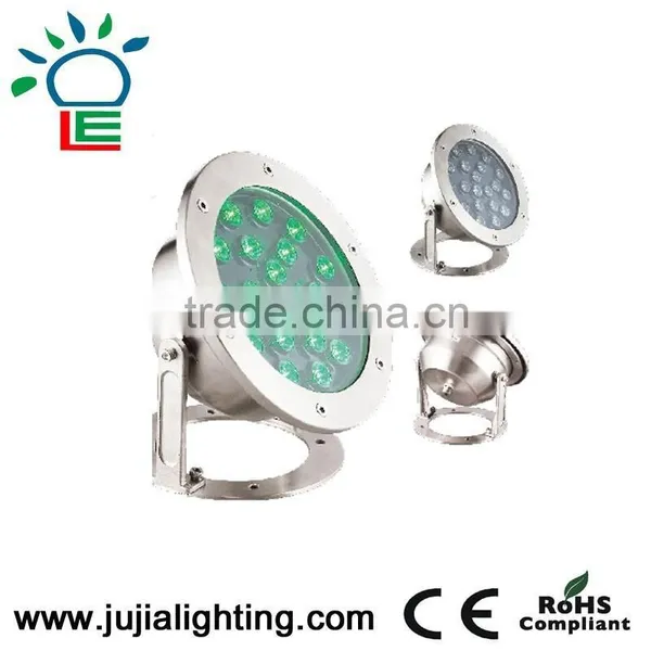 Round Led Underwater Light With Brass photo-2