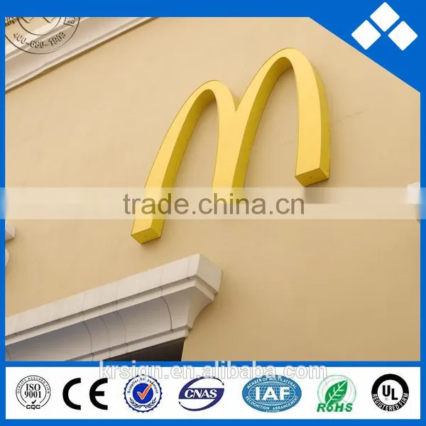 2016 New Outdoor Sign Board Material, Wall-mount Signs on Sale photo-3