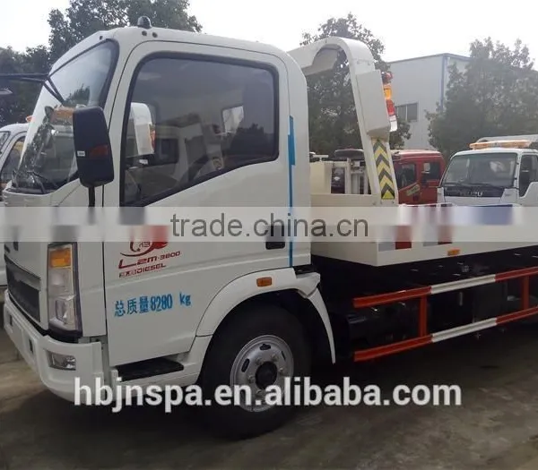 4*2 Medium Sized Vehicle HOWO Tow Truck photo-5