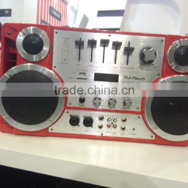 2016 New Design DJ Boombox Speaker With Battery Portable Hifi Bass Vibration Speaker photo-4