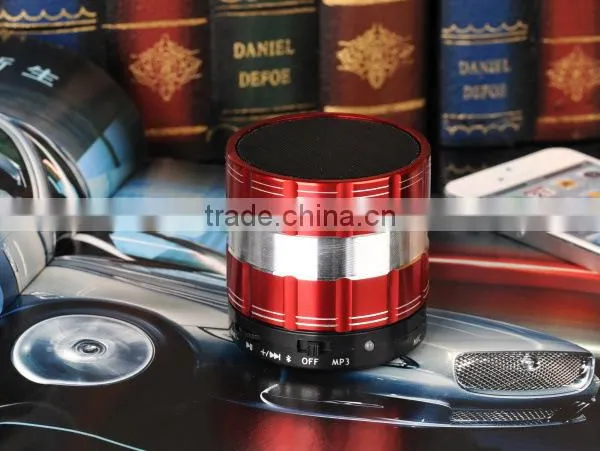 Colorful Portable Hands Free Bluetooth Speaker, Unique Design Support TF Card/MP3, High Quality Super Bass Mobile Phone Speaker photo-4
