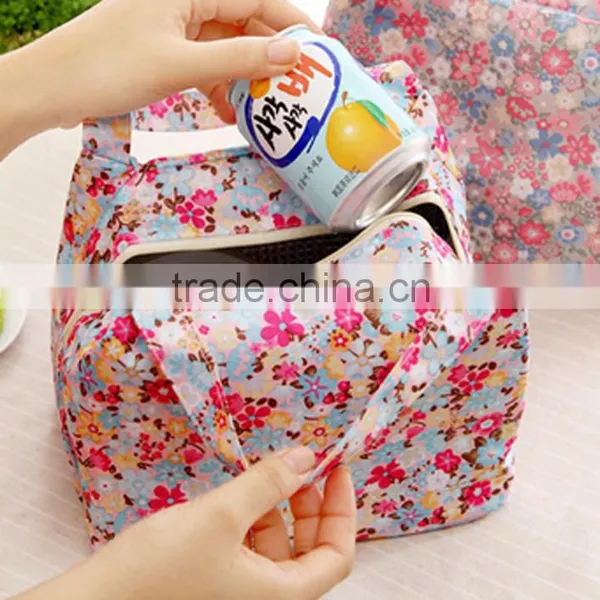Promotion Flowers Printing Design Lunch Bag for Offices China Supplier Supplier's Choice photo-4