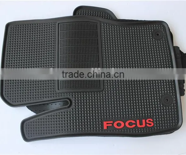 Rubber Car Floor Mats All Weather Custom Fit Carmats PVC Plastic Car Mats For Ford Focus photo-2