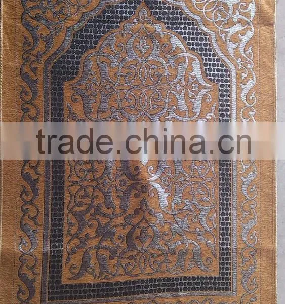 Jacquard 70*110CM Muslim Prayer Rug Mat With Compass photo-6