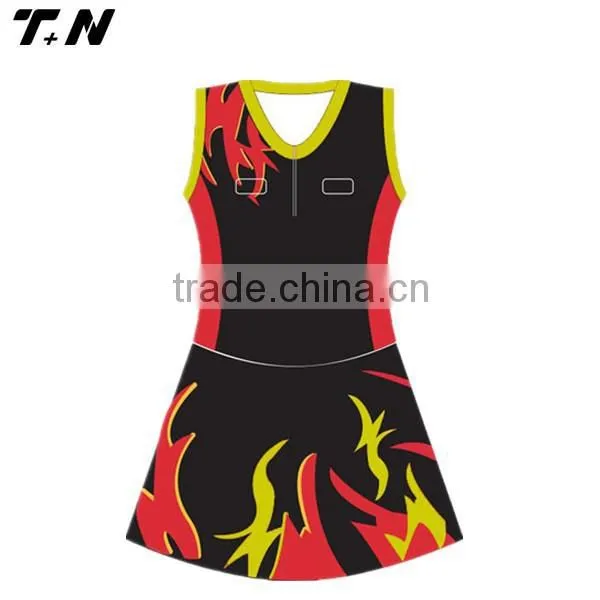 2015 Latest Netball Dress for Wholesale photo-3
