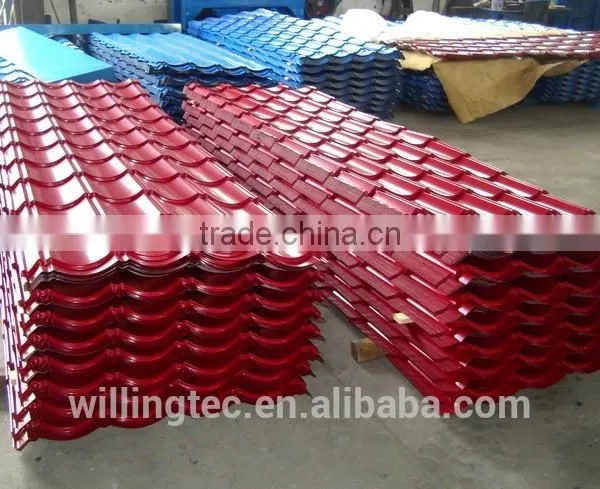 Steel Tile Roll Forming Machine for Warehouse Roofing photo-2