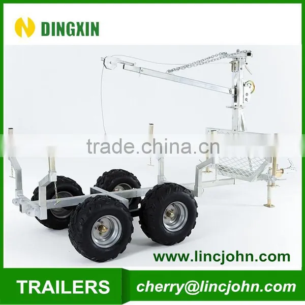 2016 Hot Sales Tipping Atv Tow Behind Trailer photo-2