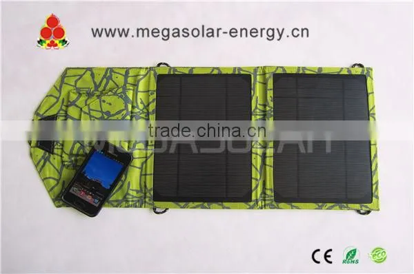10W 5V 2A Foldable Solar Charger for IPhone IPad Samsung Notes S4
