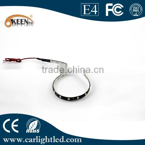 12v dc 60cm 5050 Smd 24 LED Strip Light Knight Rider Car Led Lights photo-3