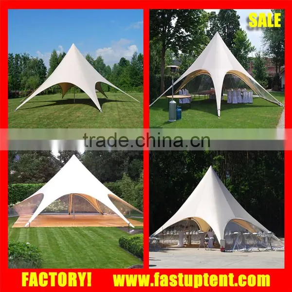650gsm Pvc Fabric High Peak Stretch Star Shade Party Tent Quality Choice photo-3