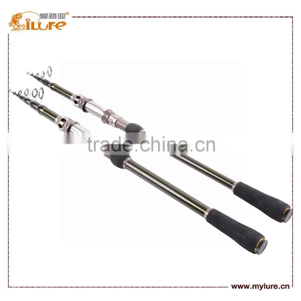 2.1m 5 Sections Carbon Fishing Rod Telescopic Fishing Pole photo-3