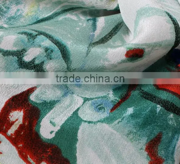 in Stock Long Custom Printed 100%silk Scarves photo-2